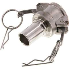 DIN/EN-Kamlock-Kupplung (C/CC) 25 (1")mm Schlauch, Edelstahl (1.4408)