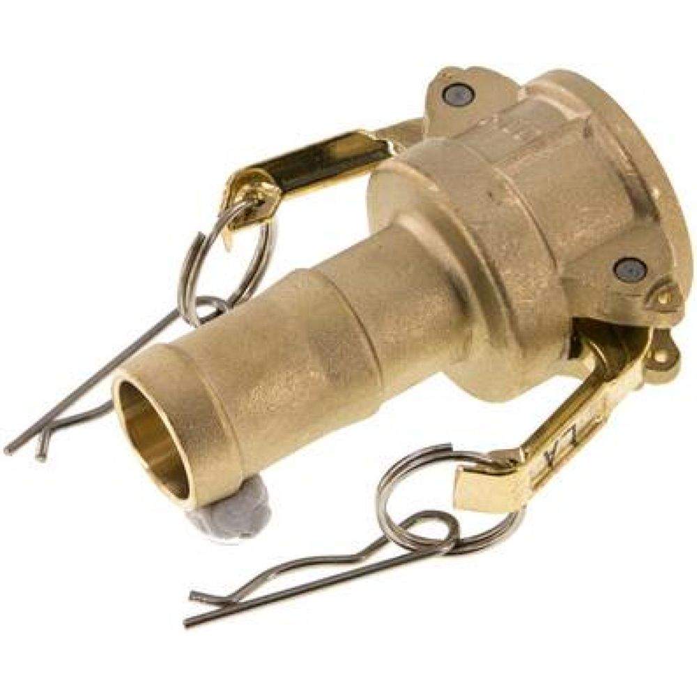 Kamlock-Kupplung (C) 25 (1")mm Schlauch, Messing