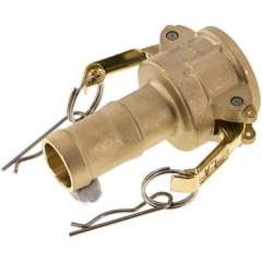 Kamlock-Kupplung (C) 25 (1")mm Schlauch, Messing