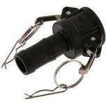 Kamlock-Kupplung (C) 25 (1")mm Schlauch, Polypropylen