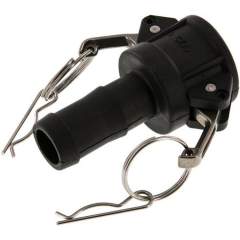 Kamlock-Kupplung (C) 25 (1")mm Schlauch, Polypropylen