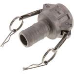 Kamlock-Kupplung (C) 32 (1-1/4")mm Schlauch, Aluminium