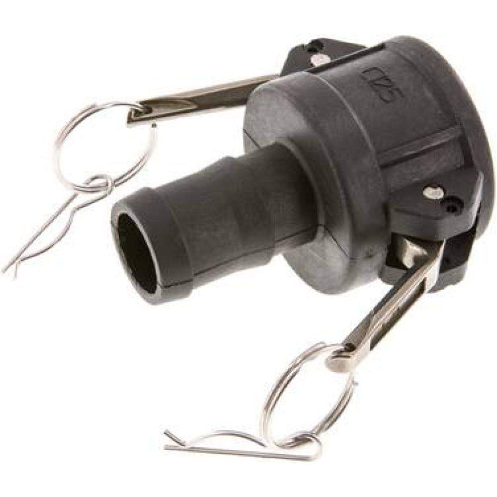Kamlock-Kupplung (C) 32 (1-1/4")mm Schlauch, Polypropylen