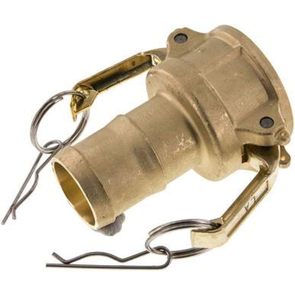 Kamlock-Kupplung (C) 38 (1-1/2")mm Schlauch, Messing