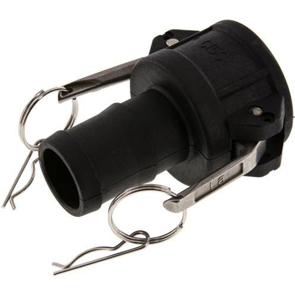 Kamlock-Kupplung (C) 38 (1-1/2")mm Schlauch, Polypropylen