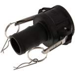 Kamlock-Kupplung (C) 38 (1-1/2")mm Schlauch, Polypropylen