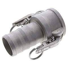 Sicherheits-Kamlock-Kupplung (C) 50 (2")mm Schlauch, Edelstahl (1.4408)