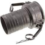 Kamlock-Kupplung (C) 75 (3")mm Schlauch, Edelstahl (1.4408)