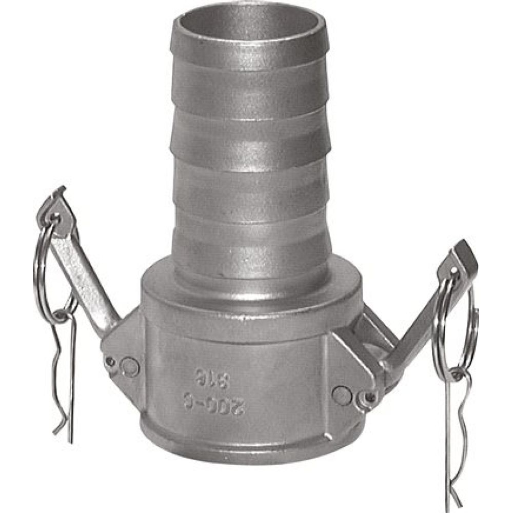 Kamlock-Kupplung (C) 150 (6")mm Schlauch, Aluminium