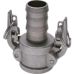 Sicherheits-Kamlock-Kupplung (C) 100 (4")mm Schlauch, Edelstahl (1.4408)