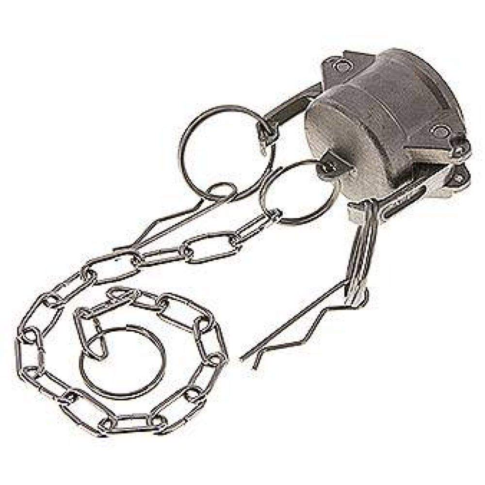 Kamlock-Verschlusskappe (DC) 1", Edelstahl (1.4408)