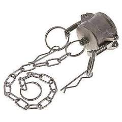 Kamlock-Verschlusskappe (DC) 1", Edelstahl (1.4408)