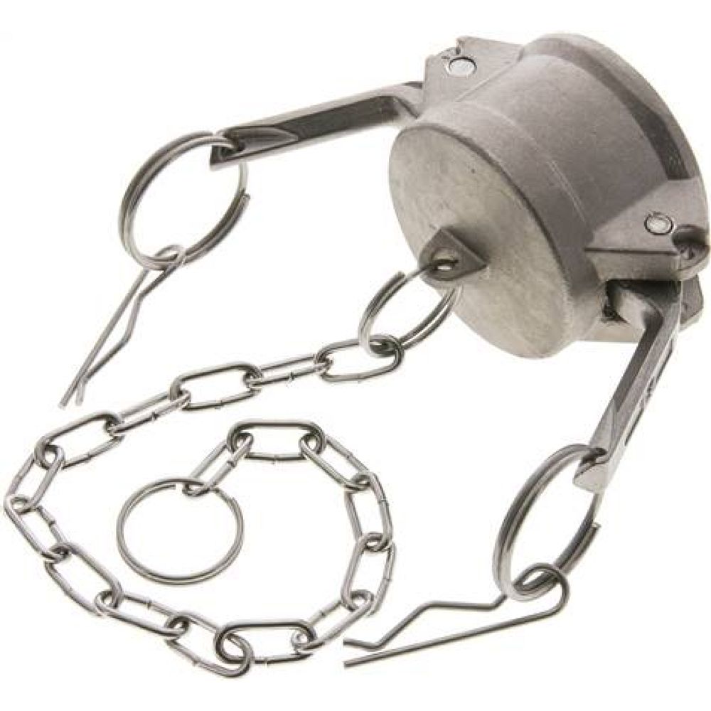 Kamlock-Verschlusskappe (DC) 1-1/2", Edelstahl (1.4408)