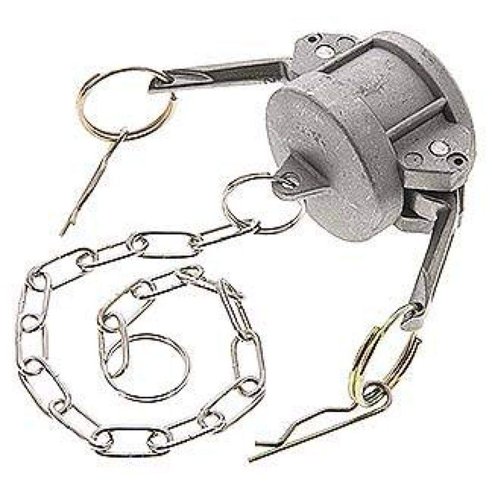 Kamlock-Verschlusskappe (DC) 1-1/4", Aluminium
