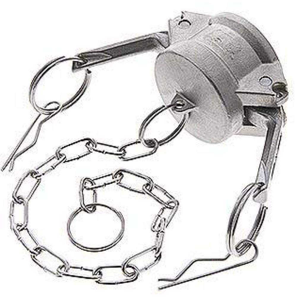 Kamlock-Verschlusskappe (DC) 1-1/4", Edelstahl (1.4408)