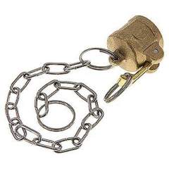 Kamlock-Verschlusskappe (DC) 1/2", Messing