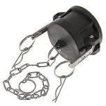 Kamlock-Verschlusskappe (DC) 2", Polypropylen