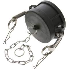 Kamlock-Verschlusskappe (DC) 3", Polypropylen