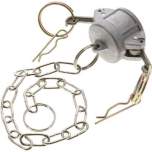 Kamlock-Verschlusskappe (DC) 3/4", Aluminium