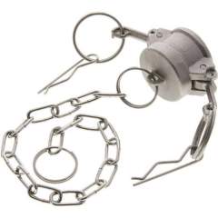 Kamlock-Verschlusskappe (DC) 3/4", Edelstahl (1.4408)