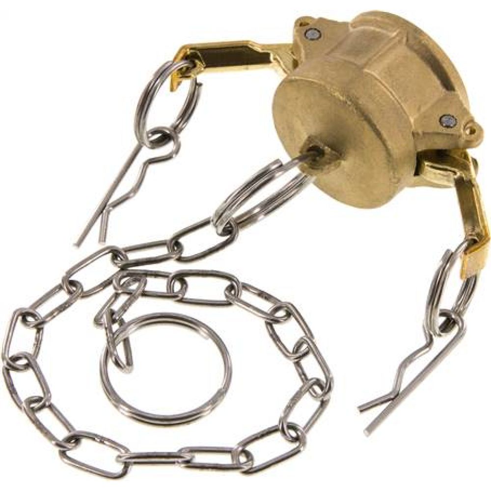 Kamlock-Verschlusskappe (DC) 3/4", Messing