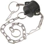 Kamlock-Verschlusskappe (DC) 3/4", Polypropylen