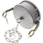 Kamlock-Verschlusskappe (DC) 4", Aluminium