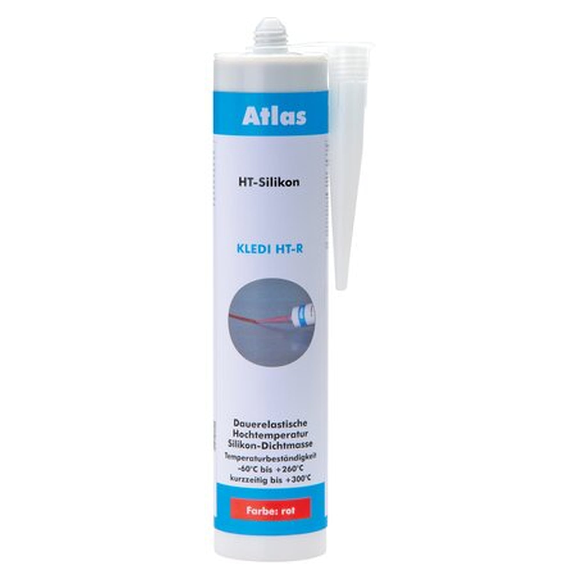 high-temperature silicone red, 310 ml standard cartridge, adhesive and sealant