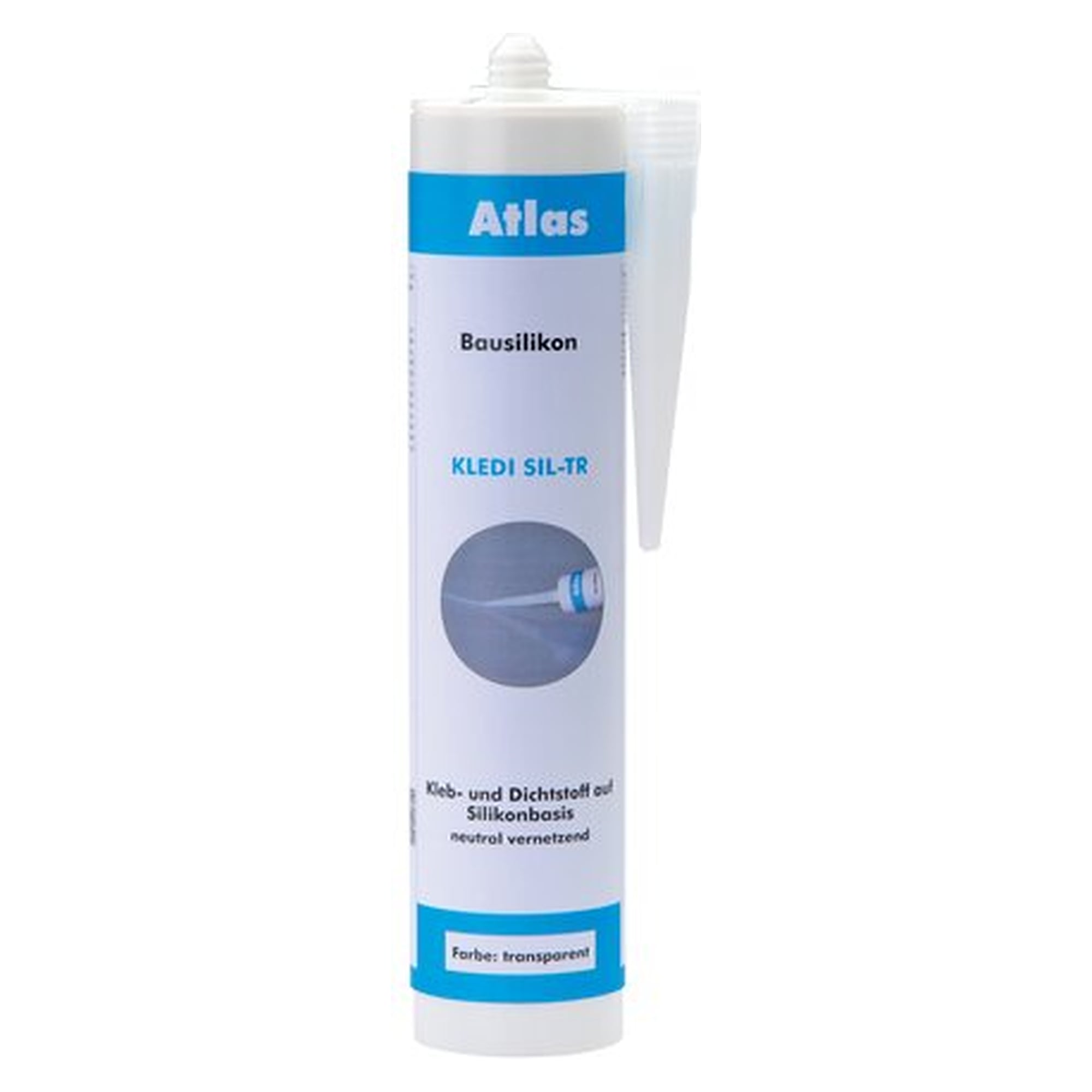Construction silicone transparent, 310 ml standard cartridge