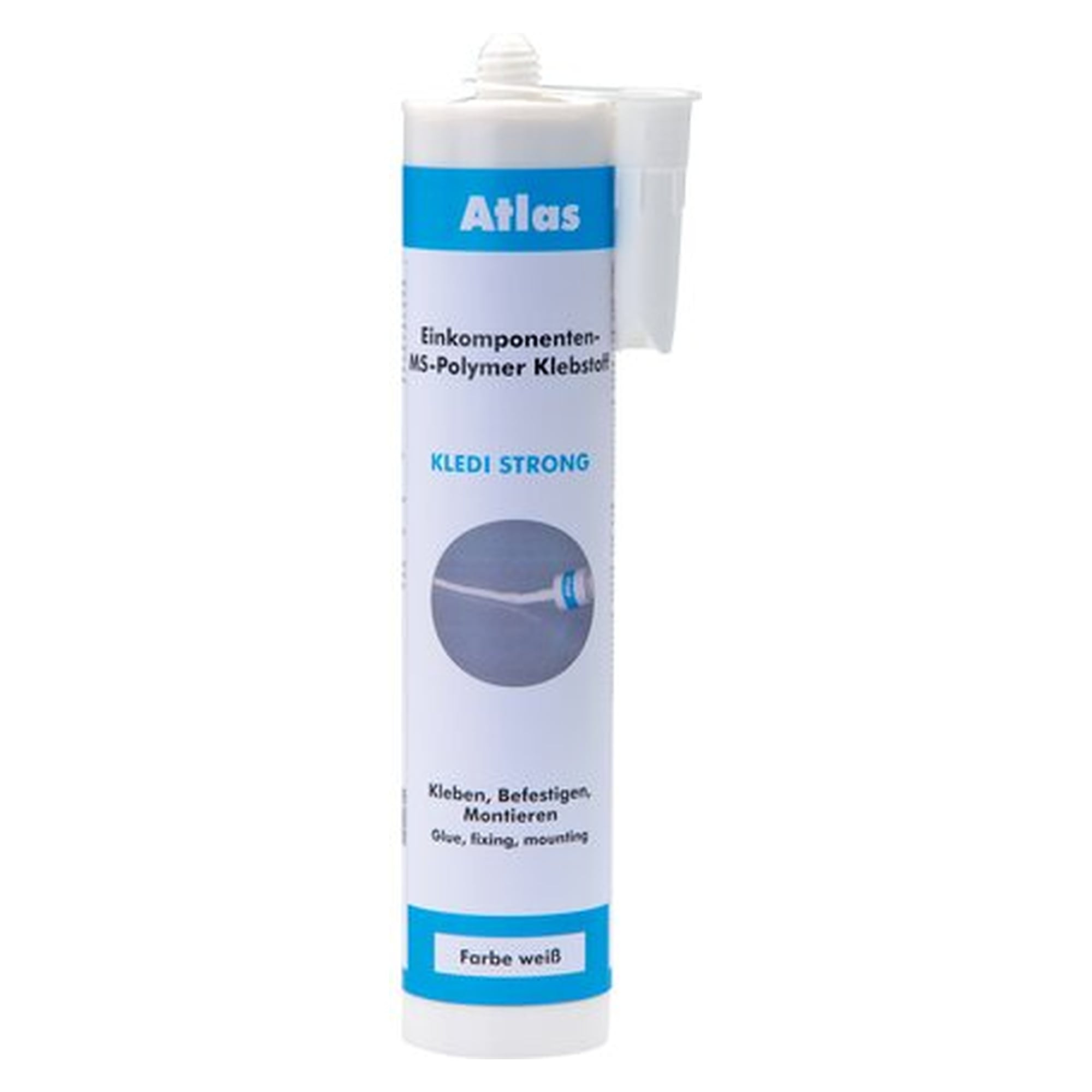 Montage- and Konstruktionsklebstoff white, 290 ml standard cartridge