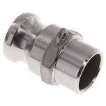 Kamlock-Stecker mit Anschweißende 33,7mm