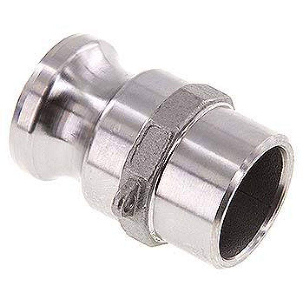 Kamlock-Stecker mit Anschweißende 42,4mm