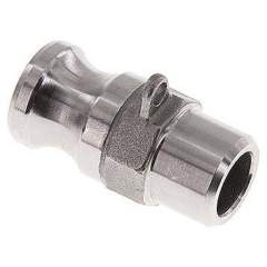 Kamlock-Stecker mit Anschweißende 21,3mm