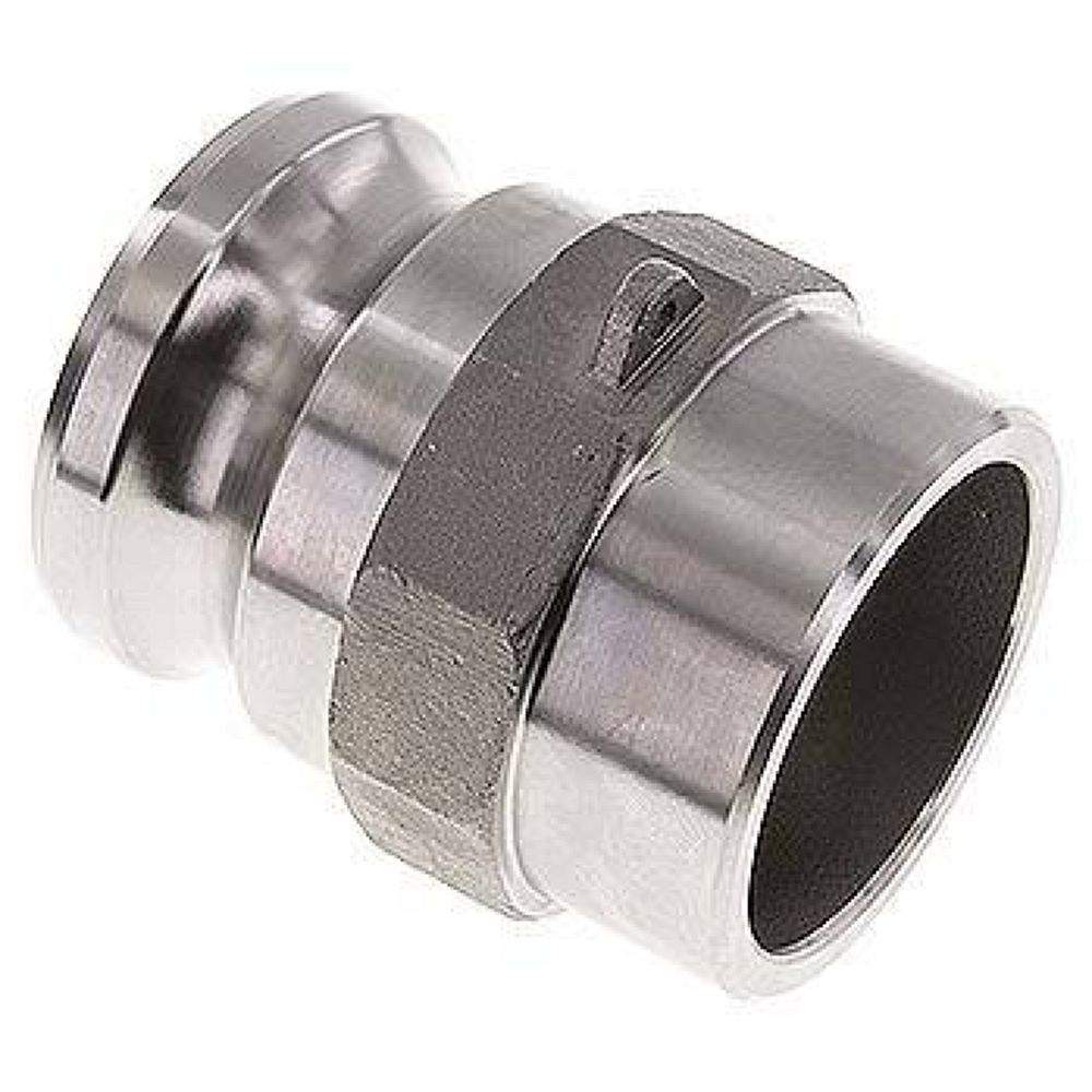 Kamlock-Stecker mit Anschweißende 76,1mm