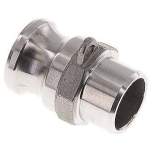 Kamlock-Stecker mit Anschweißende 26,9mm