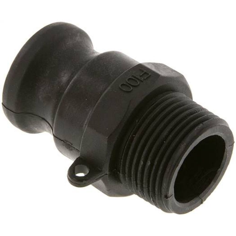 Kamlock-Stecker (F) R 1"(AG), Polypropylen