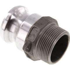 Kamlock-Stecker (F) R 1-1/2"(AG), Aluminium