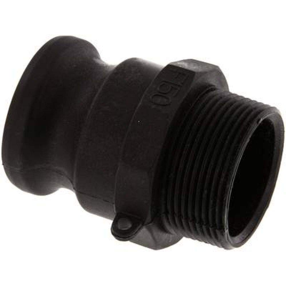 Kamlock-Stecker (F) R 1-1/2"(AG), Polypropylen