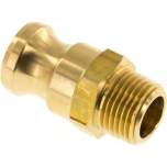 Kamlock-Stecker (F) R 1/2"(AG), Messing
