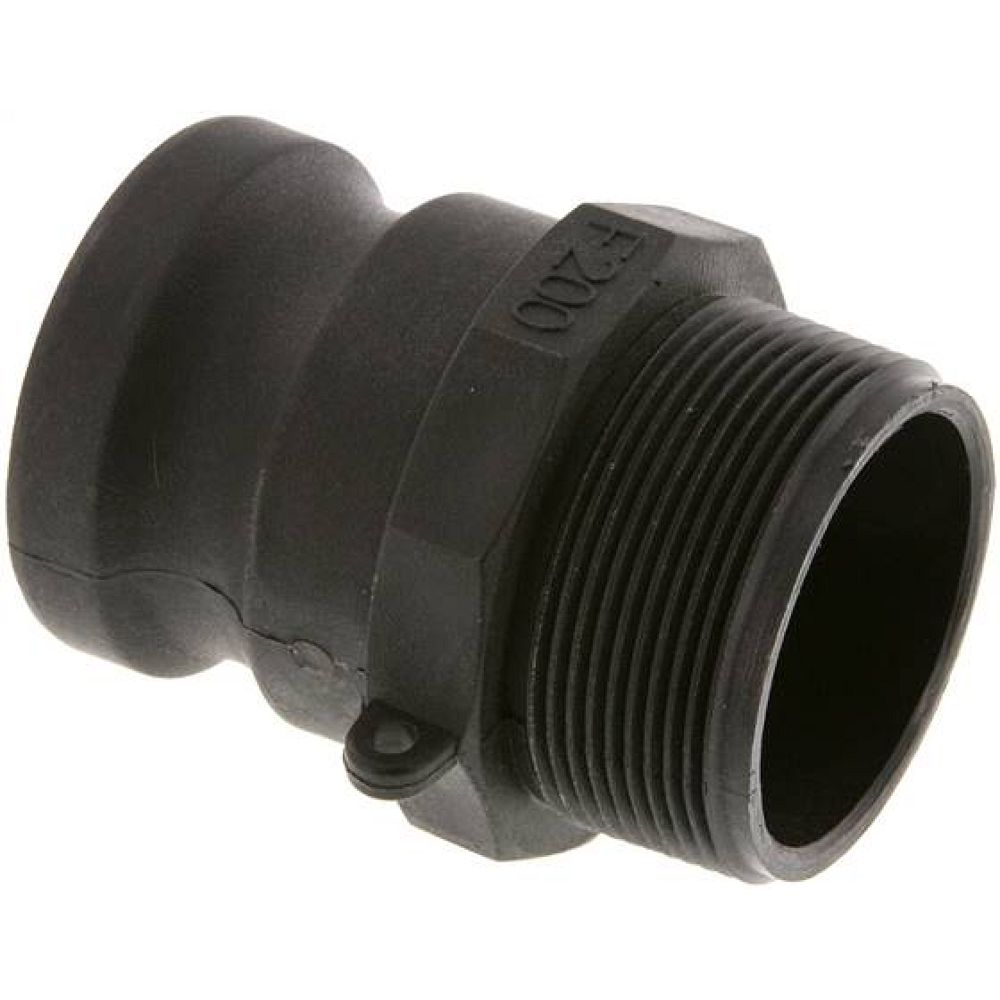 Kamlock-Stecker (F) R 2"(AG), Polypropylen