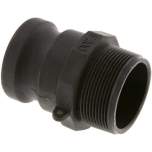 Kamlock-Stecker (F) R 2"(AG), Polypropylen