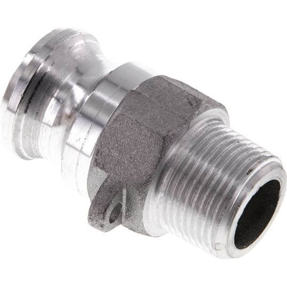 Kamlock-Stecker (F) R 3/4"(AG), Aluminium