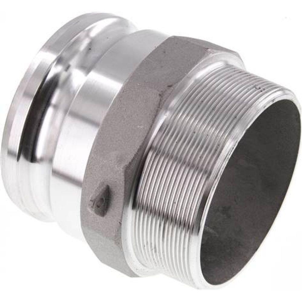 Kamlock-Stecker (F) R 4"(AG), Aluminium