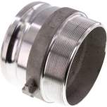 Kamlock-Stecker (F) R 5"(AG), Aluminium