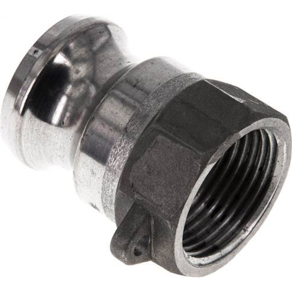 Kamlock-Stecker (A) Rp 1"(IG), Aluminium