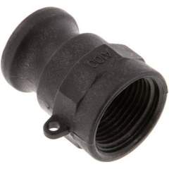 Kamlock-Stecker (A) Rp 1"(IG), Polypropylen