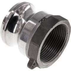 Kamlock-Stecker (A) Rp 1-1/2"(IG), Aluminium