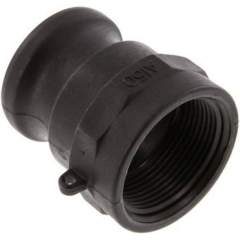 Kamlock-Stecker (A) Rp 1-1/2"(IG), Polypropylen
