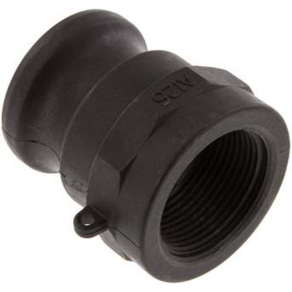 Kamlock-Stecker (A) Rp 1-1/4"(IG), Polypropylen