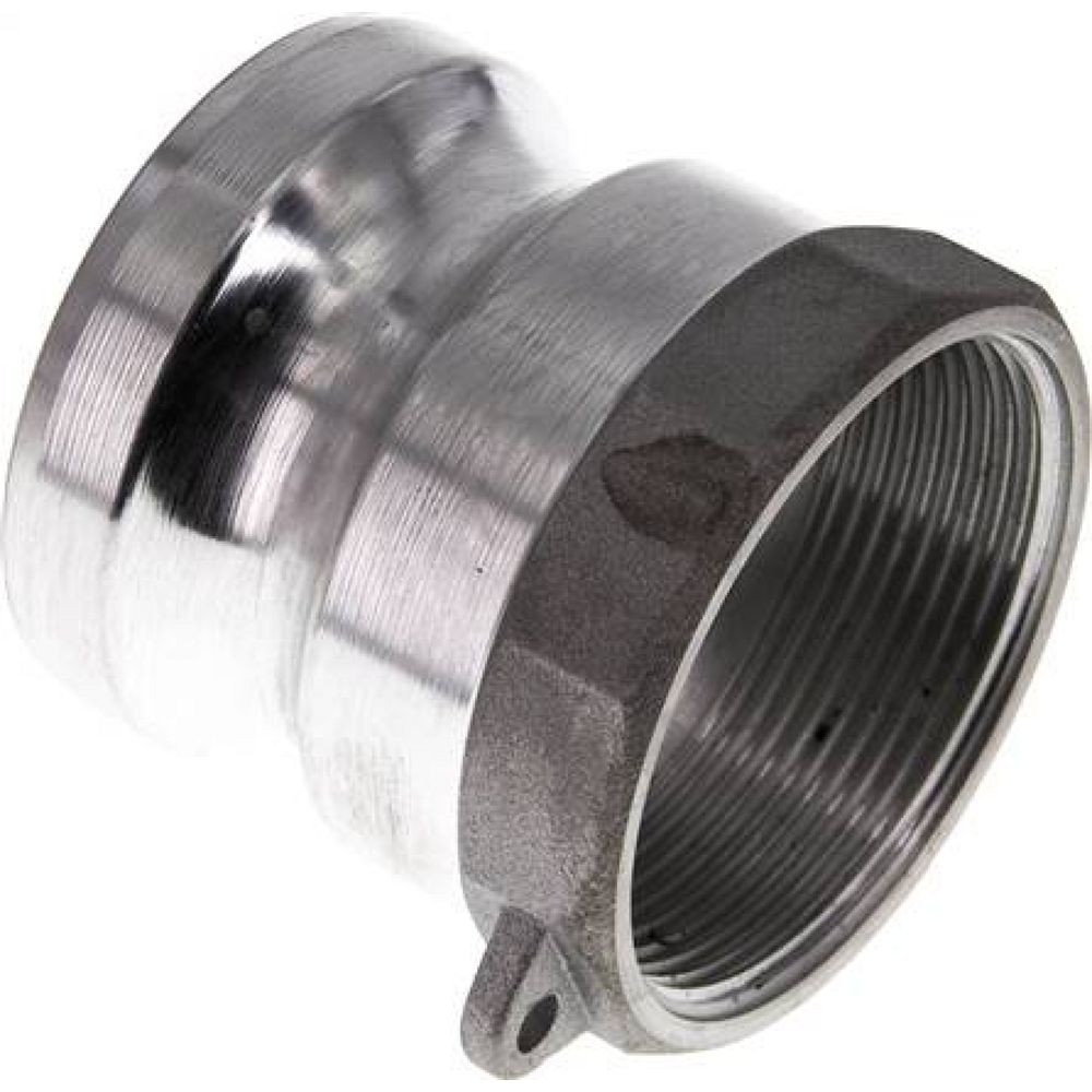 Kamlock-Stecker (A) Rp 2"(IG), Aluminium